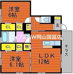 岡山電気軌道東山本線 中納言駅 徒歩16分 1階/-
