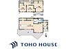 間取り：【間取り】お客様の求める、「本当の住み心地」とは何なのか・・・。実際に住む人の目線に立ち、細部まで工夫を凝らした設計となっております。今日これからの見学が可能です。ぜひ、お気軽にお声がけくださいませ。