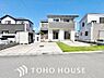 外観：建物完成前には物件の現地と、近隣の完成施工例をご案内させて頂きます。
