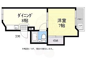 寿コーポ 203 ｜ 東京都三鷹市下連雀６丁目（賃貸アパート1DK・2階・30.33㎡） その2