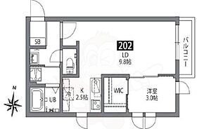 Ｂｅｌｌａ　Ｖｉｓｔａ 202 ｜ 東京都西東京市南町６丁目（賃貸アパート1LDK・2階・37.26㎡） その2