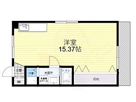 第二由利コーポ  ｜ 東京都小金井市中町３丁目（賃貸アパート1R・2階・32.40㎡） その2