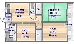 ハイネス福寿 2階