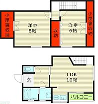 大阪府大阪市城東区鴫野西４丁目（賃貸マンション2LDK・3階・63.00㎡） その2