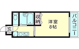 大阪府大阪市旭区中宮４丁目（賃貸マンション1K・3階・23.00㎡） その2