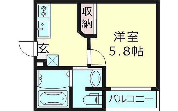 エテルナ都島 ｜大阪府大阪市都島区内代町２丁目(賃貸マンション1K・1階・21.00㎡)の写真 その2