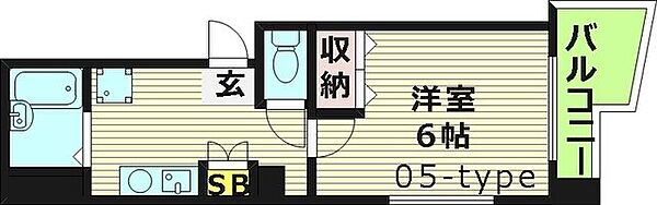 大阪府大阪市都島区東野田町４丁目(賃貸マンション1K・4階・22.00㎡)の写真 その2