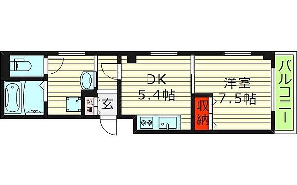 プリマヴェーラ ｜大阪府大阪市鶴見区放出東３丁目(賃貸マンション1DK・3階・32.71㎡)の写真 その2