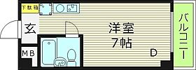 大阪府大阪市旭区大宮４丁目（賃貸マンション1R・2階・19.65㎡） その2