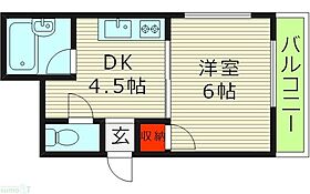 大阪府大阪市城東区新喜多東２丁目（賃貸マンション1DK・5階・20.00㎡） その2