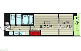 大阪府東大阪市横枕西（賃貸マンション1DK・15階・27.61㎡） その2