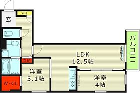 大阪府大阪市城東区関目６丁目（賃貸アパート2LDK・3階・54.94㎡） その2