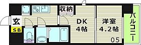 大阪府大阪市都島区東野田町１丁目（賃貸マンション1DK・3階・25.37㎡） その2