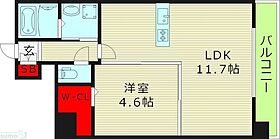 大阪府大阪市中央区上汐２丁目（賃貸マンション1LDK・7階・41.42㎡） その2