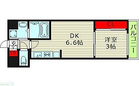 大阪府大阪市東成区大今里西１丁目（賃貸マンション1DK・3階・26.12㎡） その2