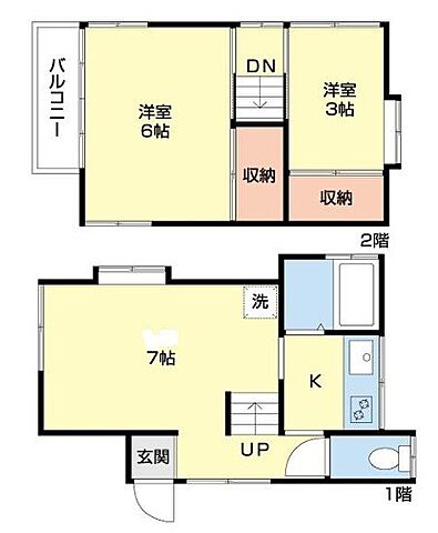 間取り 富士見市渡戸2丁目