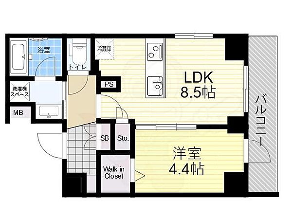 ティモーネ押上ノルド ｜東京都墨田区東向島３丁目(賃貸マンション1LDK・3階・33.59㎡)の写真 その2