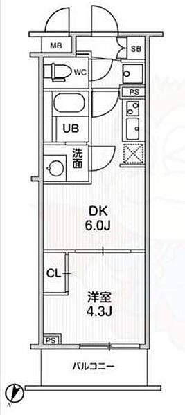 LIME RESIDENCE HIKIFUNE ｜東京都墨田区東向島１丁目(賃貸マンション1DK・4階・25.96㎡)の写真 その2