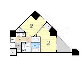 ルフレプレミアム押上ノルド  ｜ 東京都墨田区東向島２丁目（賃貸マンション2K・12階・35.21㎡） その2