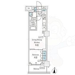 フロンティアレジデンス錦糸公園 4階/-