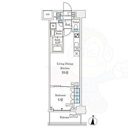 フロンティアレジデンス錦糸公園 6階
