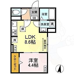 🉐敷金礼金0円！🉐グラナーデ堤通