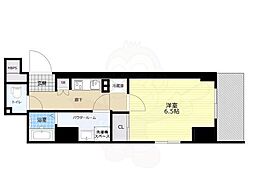 ベルシード東向島 1Kの間取図画像