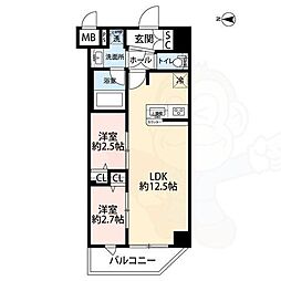 プレール・ドゥーク亀戸小村井 6階