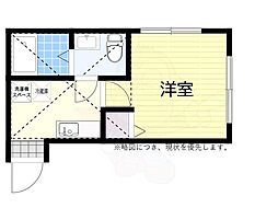 ステージ東立石 1Kの間取図画像
