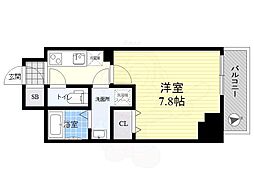 アイルグランデ押上イースト 1Kの間取図画像