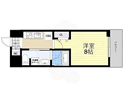 グランドコンシェルジュ吾妻橋 1Kの間取図画像