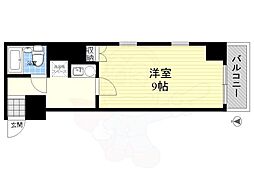 S-FORT錦糸町 1Kの間取図画像