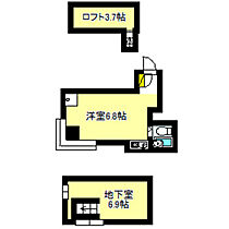 シェルコート若松町 102 ｜ 群馬県高崎市若松町（賃貸マンション1R・1階・13.45㎡） その2