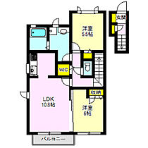 サニーウェルＡ・Ｂ A203 ｜ 群馬県高崎市浜尻町（賃貸アパート2LDK・2階・60.87㎡） その2