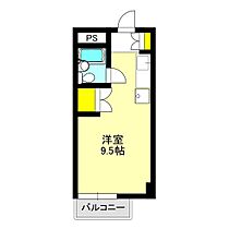 エルパラシオ 202 ｜ 群馬県高崎市飯塚町（賃貸マンション1R・2階・22.28㎡） その2