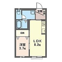 マストライフ高崎上大類 A103 ｜ 群馬県高崎市上大類町（賃貸アパート1LDK・1階・31.77㎡） その2