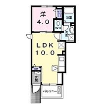 コンフォールＹＳ 101 ｜ 群馬県高崎市大八木町（賃貸アパート1LDK・1階・32.44㎡） その2