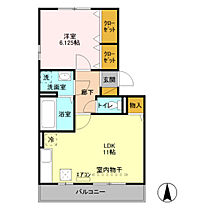 グリーンハイム　II 102 ｜ 群馬県高崎市棟高町（賃貸アパート1LDK・1階・43.89㎡） その2