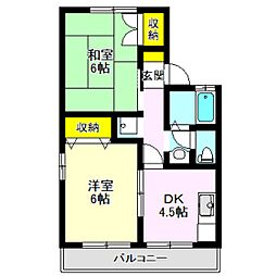 ミルキーウェイ 1階/A102