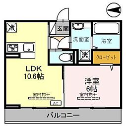 D−ROOM並榎町 2階/202
