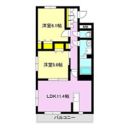 ヒルズSR 2階/203