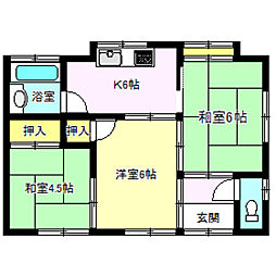 中尾ハイツ 2階/201