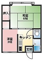 ノアハウス 107 ｜ 新潟県上越市北城町3丁目14-4（賃貸アパート2K・1階・25.00㎡） その2