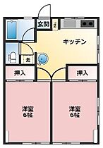 パルファム 111 ｜ 新潟県上越市大字中田原80-41（賃貸アパート2DK・1階・39.80㎡） その2