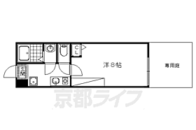 フラッティ丸太町御前 111 ｜ 京都府京都市上京区下之町（賃貸アパート1K・1階・22.36㎡） その2