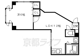 ＧＯＬＤＥＮ　ＦＬＥＥＣＥ 303 ｜ 京都府京都市中京区海老屋町（賃貸マンション1LDK・3階・40.97㎡） その2