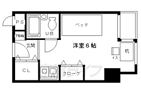 京都府京都市右京区西院安塚町（賃貸マンション1R・5階・17.78㎡） その2