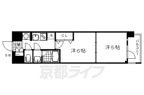 京都府京都市右京区西京極浜ノ本町（賃貸マンション2K・1階・31.05㎡） その2