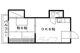 グランディール嵯峨 410 ｜ 京都府京都市右京区太秦前ノ田町（賃貸マンション2K・4階・24.49㎡） その2