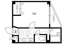 スペシャリー丸太町 501 ｜ 京都府京都市上京区西院町（賃貸マンション1K・5階・20.59㎡） その2